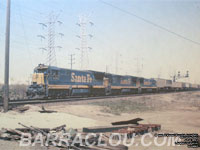 ATSF 8502 - U33C (Retired by ATSF, returned to lessor and sold to Precision National)