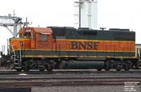 BNSF 2340 - GP38-2 (ex-BN 2340, nee SLSF 669)