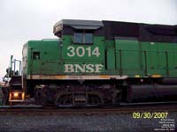 BNSF 3014 - GP40M (ex-BN 3515, exx-BN 3012, nee CB&Q 182)