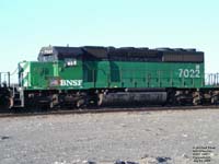BNSF 7022 - SD40-2 (To HLCX 7022, then NS 3514 -- BN 7022)