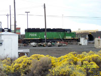 BNSF 7024 - SD40-2 (To HLCX 7024 --  nee BN 7024)