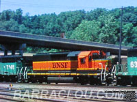 BNSF 7316 - SD40-2 (Re# BNSF 6976, then MJRX 6976 -- nee CN 5121)