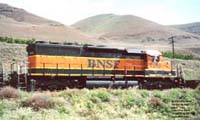 BNSF 7319 - SD40-2 (Re# BNSF 6979, then WAMX 4159 -- nee CN 5007)