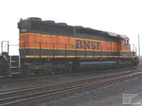 BNSF 7324 - SD40-2 (Re# BNSF 6984, then WAMX 4161 -- nee CN 5016)