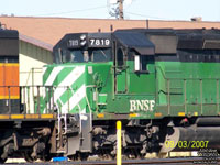 BNSF 7819 - SD40-2 (ex-BN 7819, nee C& 949)