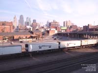 Alliance Shippers trailers moving on a BNSF train