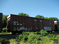 Arkansas-Oklahoma Railroad - AOK 354954 (ex-UP 354954) - A606