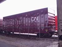 Canadian National Railway - CN 405760 (Hi-cube boxcar - new CN paint scheme) - A405