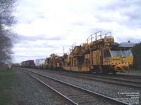 Canadian National Railway ballast undercutter and cleaner - CN 50562
