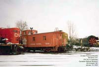 Canadian National Railway - CN 78214 (wood caboose)