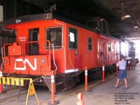 Canadian National Railway - CN caboose 79619