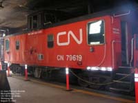 Canadian National Railway - CN caboose 79619