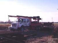 CN MOW Freightliner truck