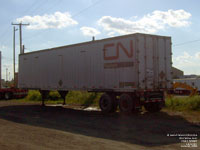 Canadian National Piggyback - CNPZ 705057