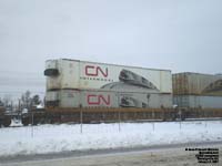 Canadian National intermodal containers