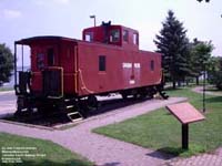 Canadian Pacific Railway - CP 437464, displayed in Brockville,ON