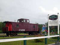 Canadian Pacific Railway - CP 437486 displayed at Labelle, Quebec