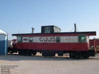Greater Winnipeg Water District caboose 1360