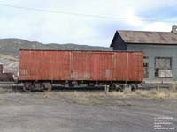 Nevada Northern Railway wooden boxcar