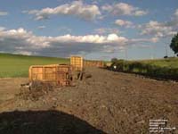 TTX railcars south of Opportunity,WA