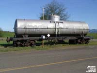 Port of Tillamook Bay Railroad - POTB 024 - 10 000 gallon fire tank car - ex-DODX 11720