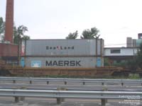 Sealand and Maersk containers