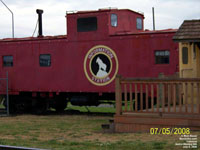 Information Station Caboose in Sedro Woolley,WA