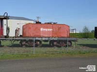 Ex-Simpson Timber Company fire tank car 900 in Tillamook,OR