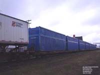 St.Lawrence and Atlantic Railroad - SLR mulch cars