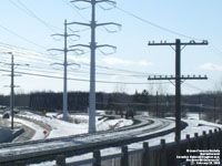 Telecon works on the Canadian National Kingston line