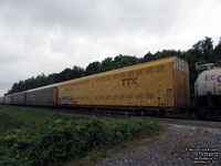 TTX Company enclosed unilevel autorack - TTUX 891168