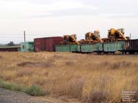 Union Pacific Railroad - UP MOW cars in Hinkle,OR