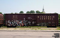 Canadian National Railway (Wisconsin Central) - WC boxcar