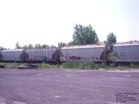 Canadian National Railway (Wisconsin Central) - WC and Chicago Freight Car Leasing Company - CRDX hoppers (MMA / CN interchange)