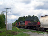 CN 2536, CN 2408 and NBSR 2008 (YBU-4) - CN Train 308