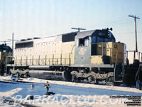 CNW 881 - SD40 (Retired in 1989)