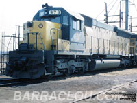 CNW 973 - SD45 (Retired in 1989)