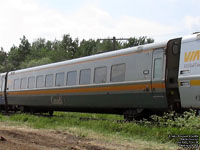 VIA 3321 (3300-serie LRC coach: 72 seats)