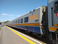 VIA 3336 (3300-serie LRC coach: 72 seats)