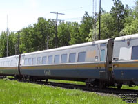 VIA 3370 (3300-serie LRC coach: 72 seats)