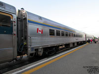 Via Rail 4107 (4100-serie Stainless steel coach: 74 seats) (ex-AMTK 4417, exx-SP 2230, exxx-T&NO 442, nee SP 2369)