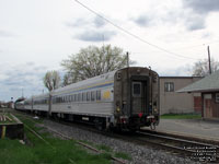 Via Rail 4108 (4100-serie Stainless steel coach: 74 seats) (ex-AMTK 4429, exx-SP 2232, exxx-T&NO 444, nee SP 2371)