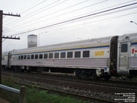 Via Rail 4109 (4100-serie Stainless steel coach: 74 seats) (ex-AMTK 4423, exx-SP 2236, exxx-T&NO 448, nee SP 2375)