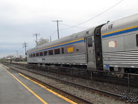 Via Rail 4111 (4100-serie Stainless steel coach: 74 seats) (ex-AMTK 3850, nee SOU 950)