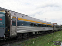 Via Rail 4114 (4100-serie Stainless steel coach: 74 seats) (ex-AMTK 3854, nee SOU 954)