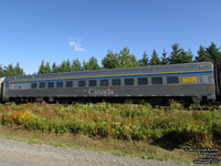 Via Rail 4117 (4100-serie Stainless steel coach: 74 seats) (ex-RailSea Cruises 3815, exx-Althork Industries 3815, exxx-AMTK 3815, exxxx-AMTK 3900, exxxxx-SP 2220, exxxxxx-T&NO 432, nee SP 2359)
