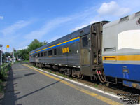 Via Rail 4121 (4100-serie Stainless steel coach: 74 seats) (ex-PPCX 6028, exx-S.L. Feilhauer 6028, exxx-AMTK 6028, exxxx-AMTK 5217, nee RF&P 851)