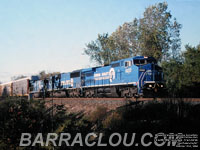 CR 6255 - C40-8W, 5567 - SD60M and 1943 - B23-7