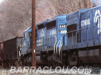 CR 6487 - SD40-2 (To NS 3407)