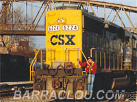 CSXT 6224 - GP40-2 (ex-BO 4325)